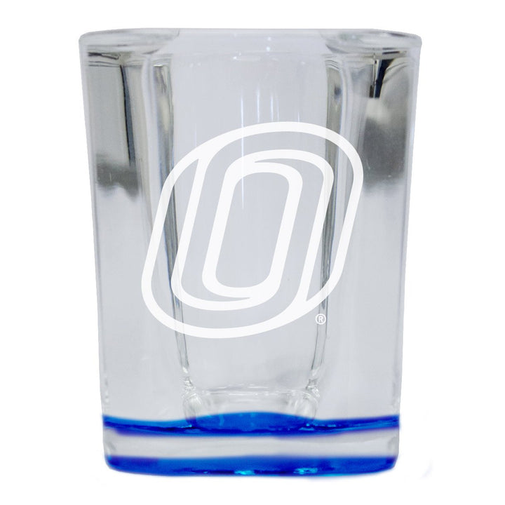 Nebraska at Omaha 2 Ounce Engraved Shot Glass Square Officially Licensed Collegiate Product Image 1