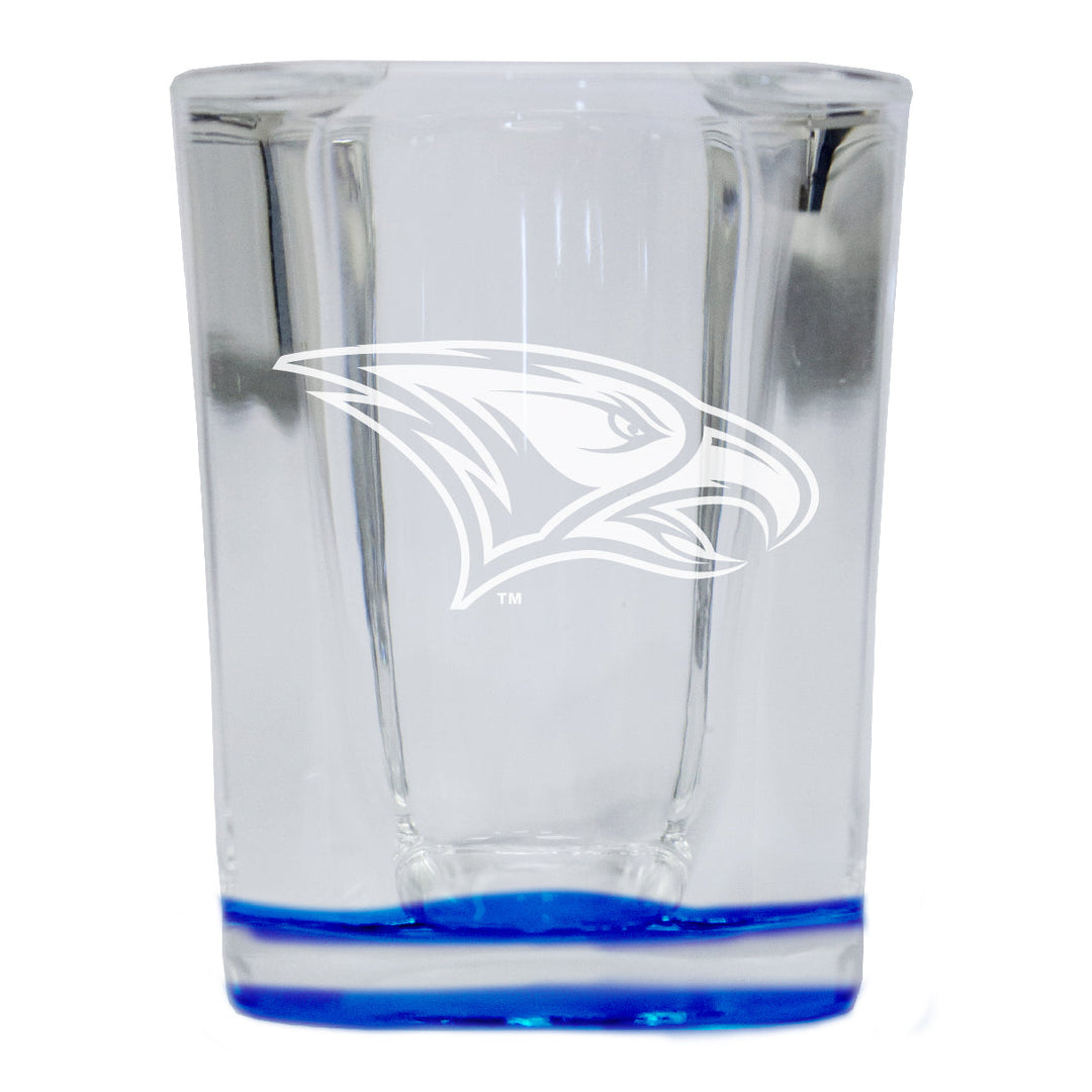 North Carolina Central Eagles 2 Ounce Engraved Shot Glass Square Officially Licensed Collegiate Product Image 4