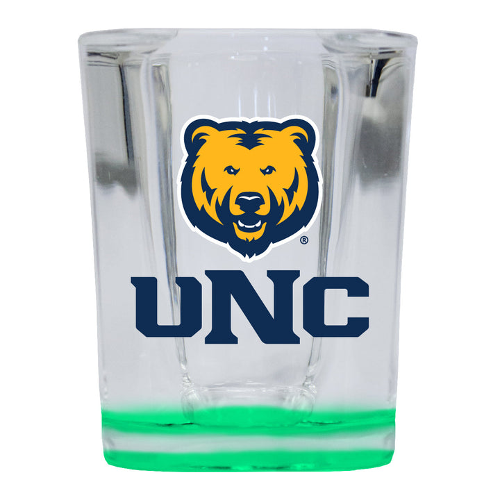 Northern Colorado Bears 2 Ounce Shot Glass Square Officially Licensed Collegiate Product Image 3