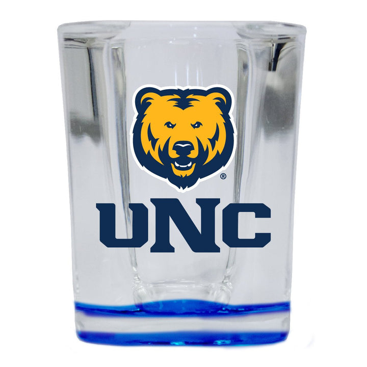 Northern Colorado Bears 2 Ounce Shot Glass Square Officially Licensed Collegiate Product Image 1