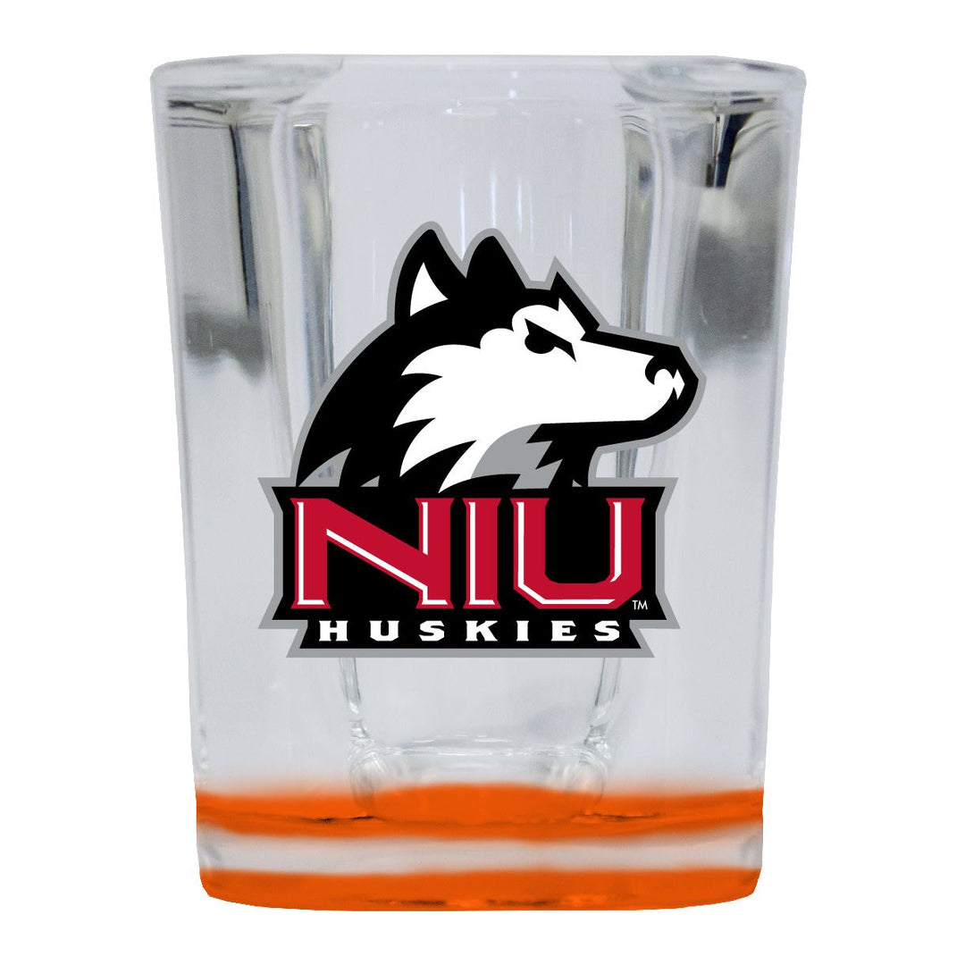 Northern Illinois Huskies 2 Ounce Shot Glass Square Officially Licensed Collegiate Product Image 2