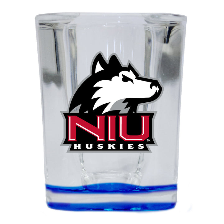 Northern Illinois Huskies 2 Ounce Shot Glass Square Officially Licensed Collegiate Product Image 4