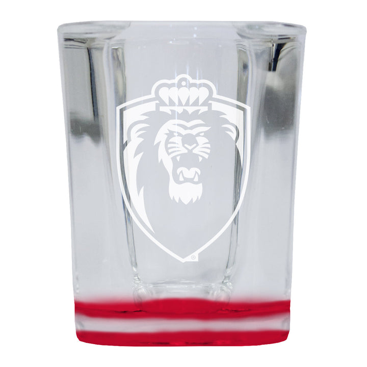 Old Dominion Monarchs 2 Ounce Engraved Shot Glass Square Officially Licensed Collegiate Product Image 1