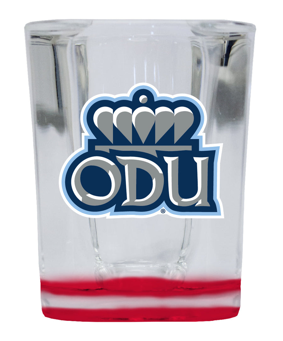 Old Dominion Monarchs 2 Ounce Shot Glass Square Officially Licensed Collegiate Product Image 1