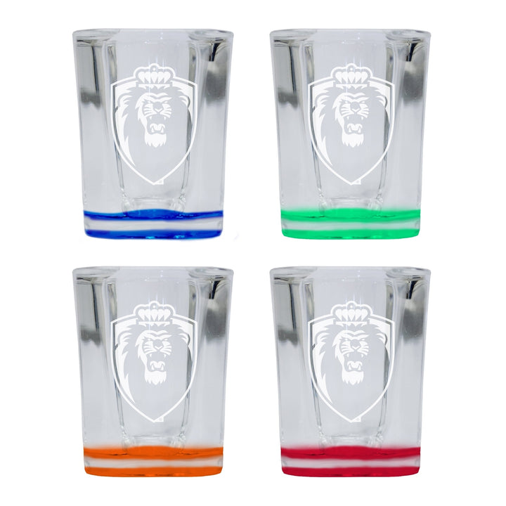 Old Dominion Monarchs 2 Ounce Engraved Shot Glass Square Officially Licensed Collegiate Product Image 4