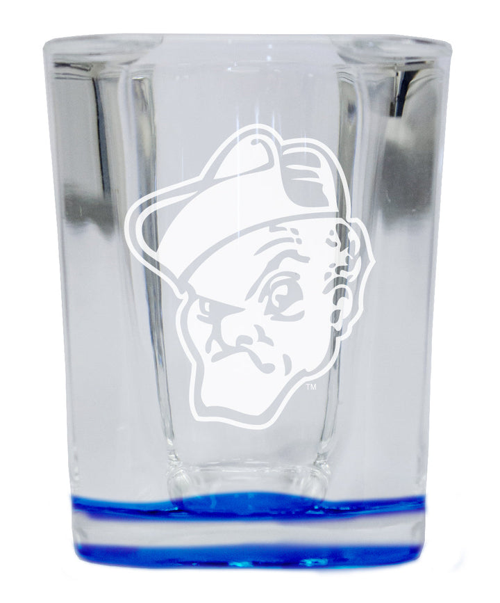 Ohio Wesleyan University 2 Ounce Engraved Shot Glass Square Officially Licensed Collegiate Product Image 4