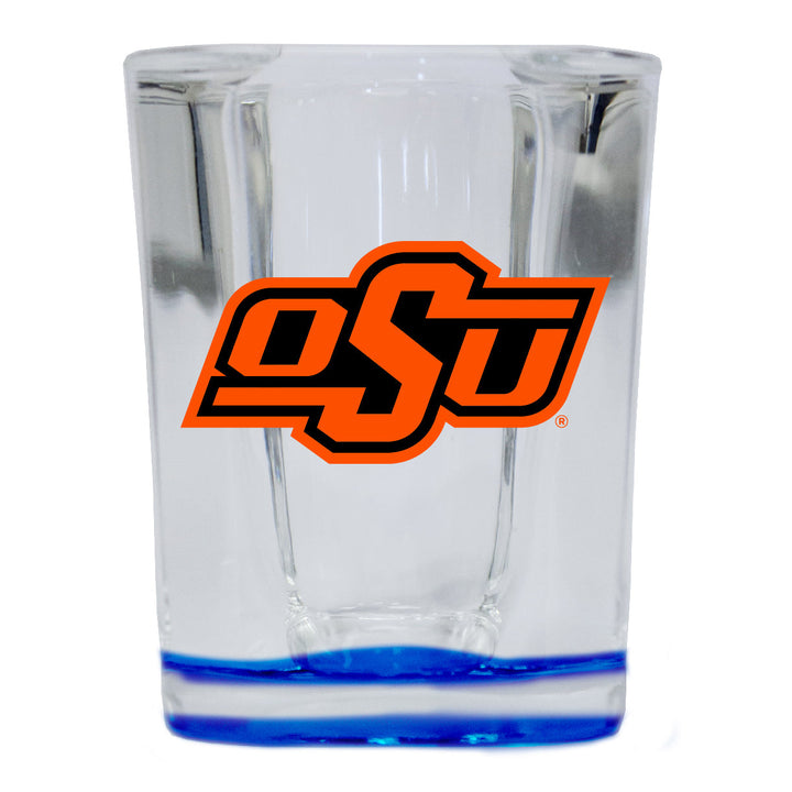 Oklahoma State Cowboys 2 Ounce Shot Glass Square Officially Licensed Collegiate Product Image 4