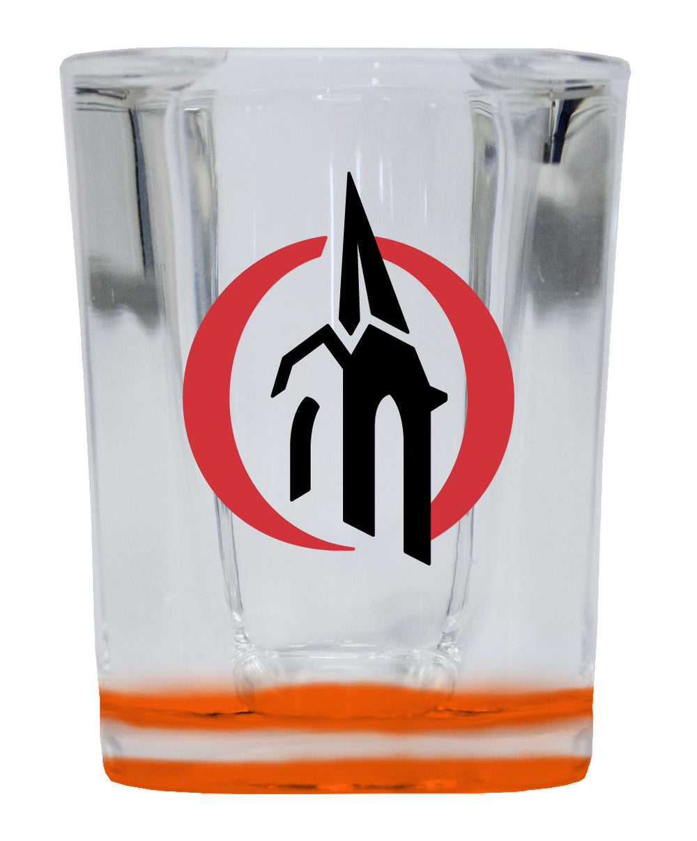 Otterbein University 2 Ounce Shot Glass Square Officially Licensed Collegiate Product Image 2