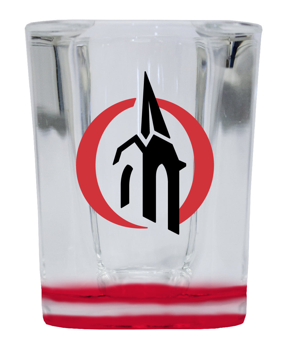 Otterbein University 2 Ounce Shot Glass Square Officially Licensed Collegiate Product Image 3