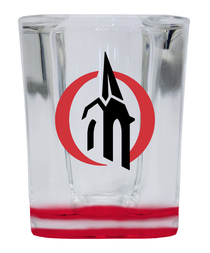 Otterbein University 2 Ounce Shot Glass Square Officially Licensed Collegiate Product Image 3