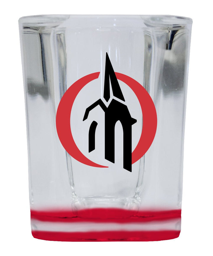 Otterbein University 2 Ounce Shot Glass Square Officially Licensed Collegiate Product Image 1