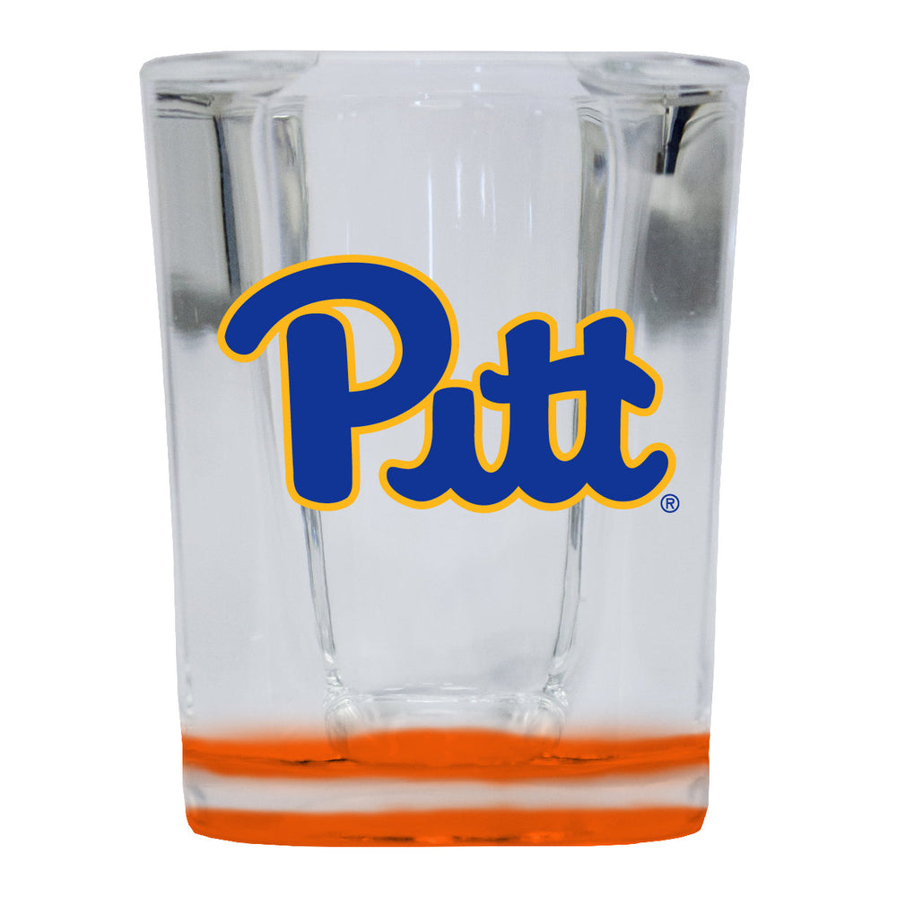 Pittsburgh Panthers 2 Ounce Shot Glass Square Officially Licensed Collegiate Product Image 2