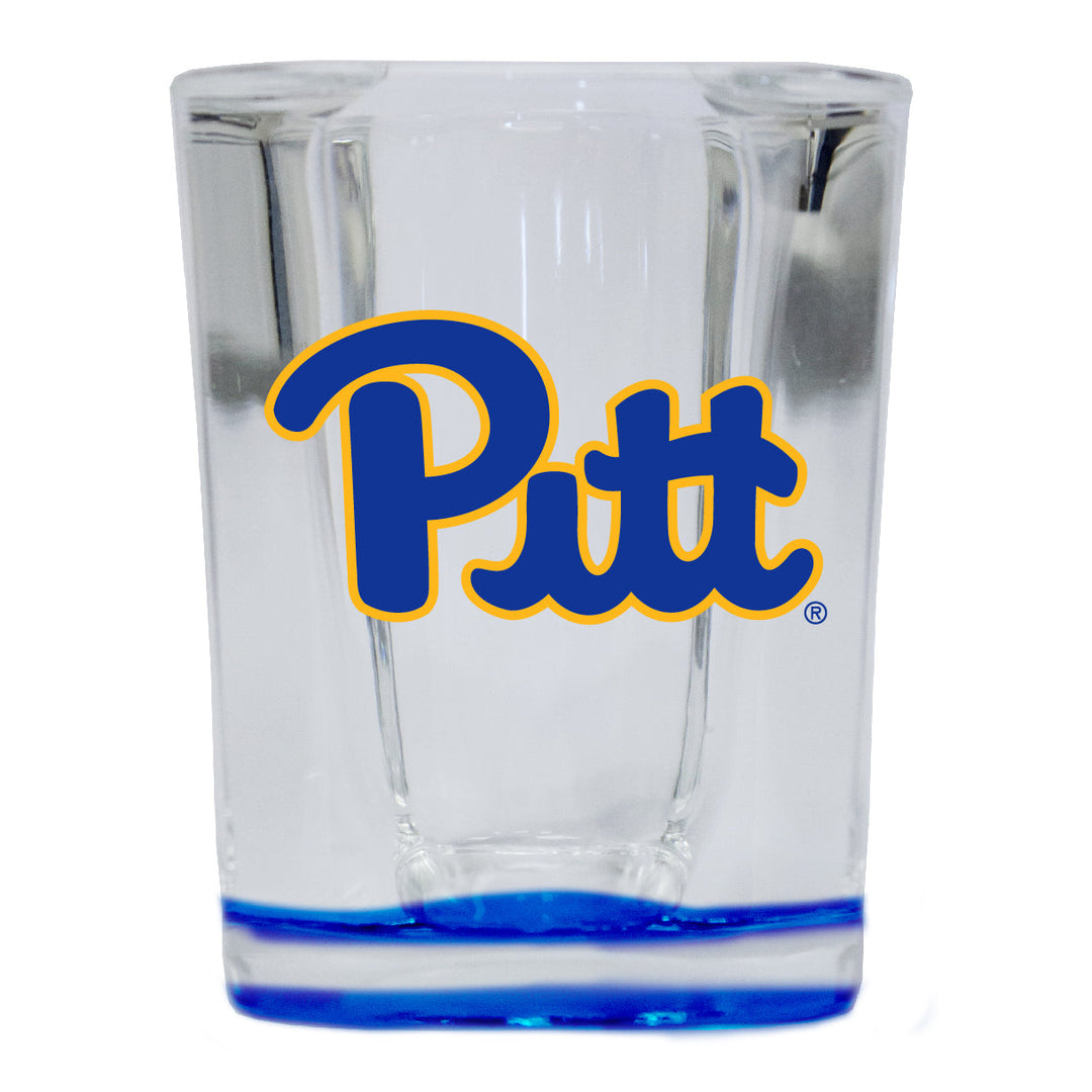 Pittsburgh Panthers 2 Ounce Shot Glass Square Officially Licensed Collegiate Product Image 4