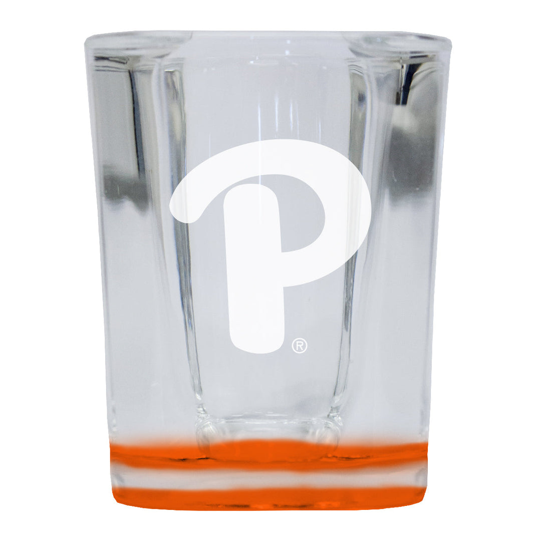 Pittsburgh Panthers 2 Ounce Engraved Shot Glass Square Officially Licensed Collegiate Product Image 2