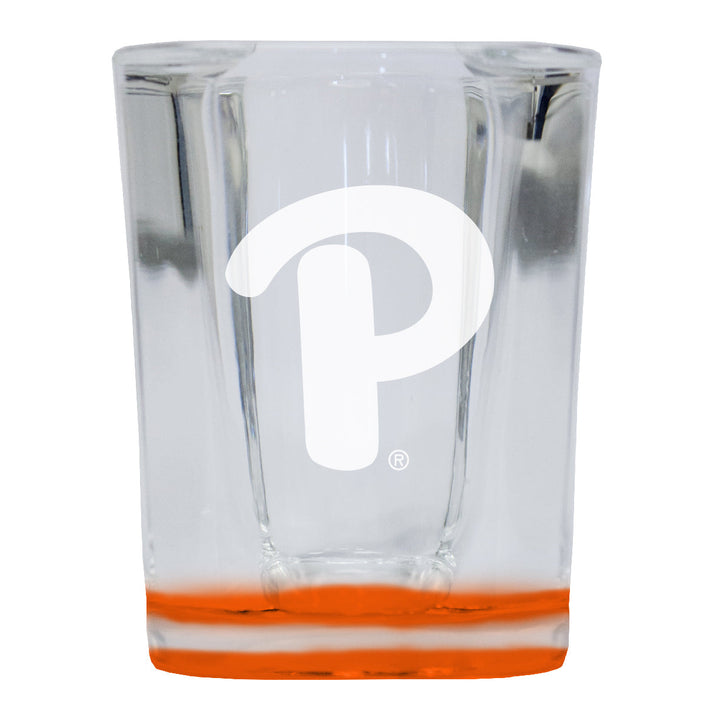 Pittsburgh Panthers 2 Ounce Engraved Shot Glass Square Officially Licensed Collegiate Product Image 2