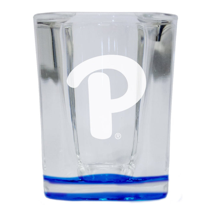 Pittsburgh Panthers 2 Ounce Engraved Shot Glass Square Officially Licensed Collegiate Product Image 1