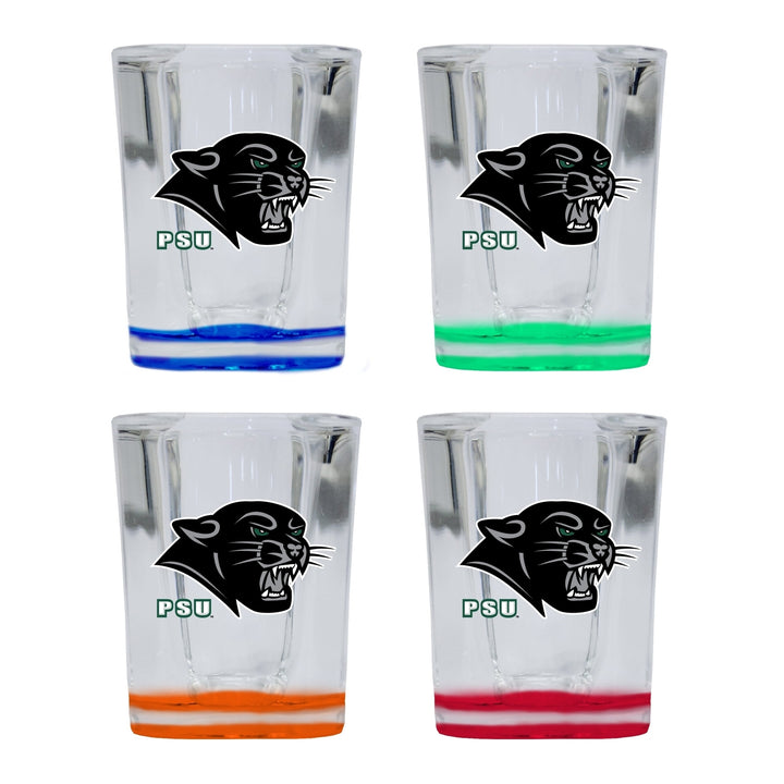 Plymouth State University 2 Ounce Shot Glass Square Officially Licensed Collegiate Product Image 4