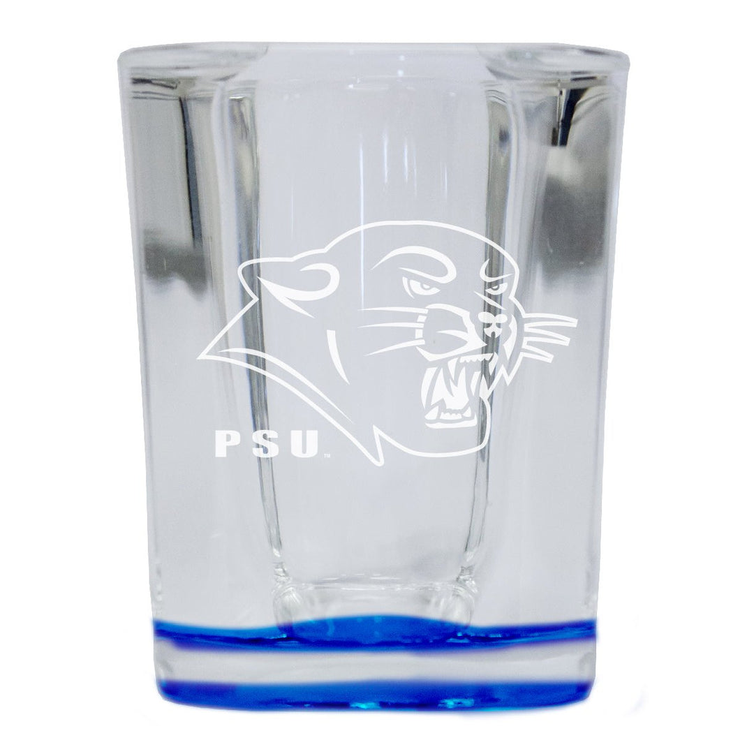 Plymouth State University 2 Ounce Engraved Shot Glass Square Officially Licensed Collegiate Product Image 4