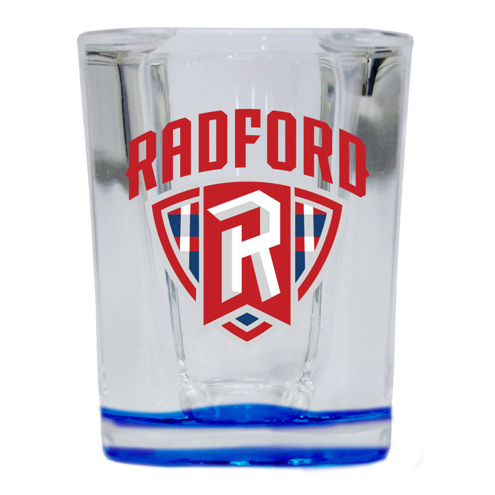 Radford University Highlanders 2 Ounce Shot Glass Square Officially Licensed Collegiate Product Image 4