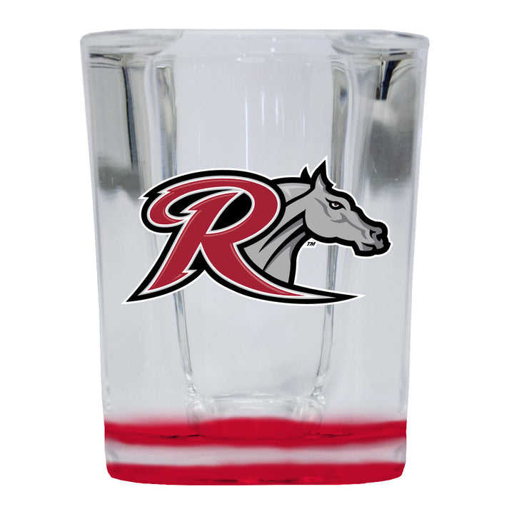 Rider University Broncs 2 Ounce Shot Glass Square Officially Licensed Collegiate Product Image 1