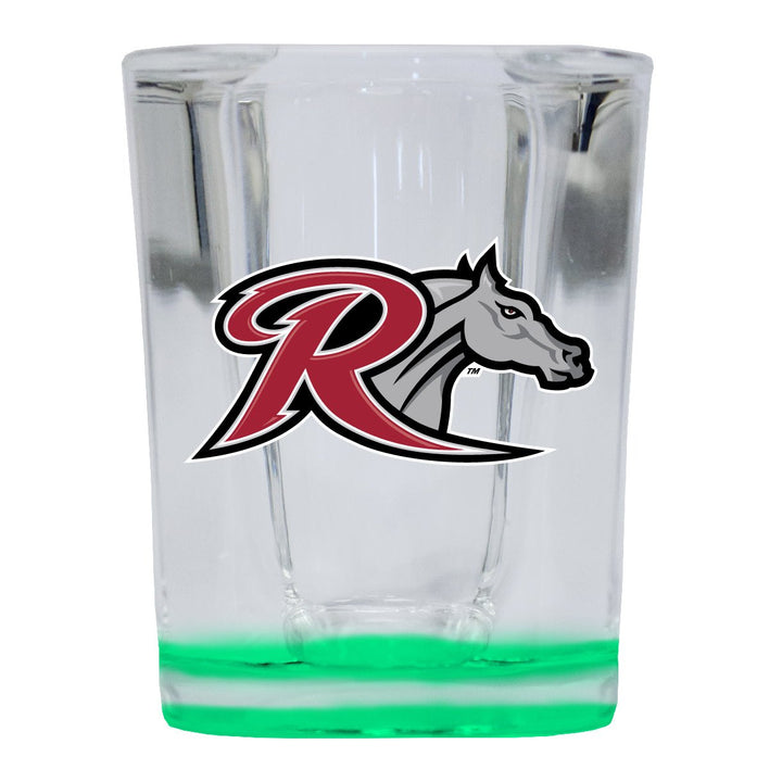 Rider University Broncs 2 Ounce Shot Glass Square Officially Licensed Collegiate Product Image 1