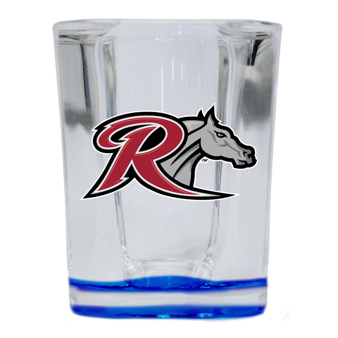 Rider University Broncs 2 Ounce Shot Glass Square Officially Licensed Collegiate Product Image 1