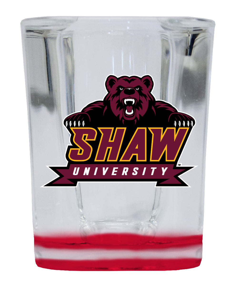 Shaw University Bears 2 Ounce Shot Glass Square Officially Licensed Collegiate Product Image 2