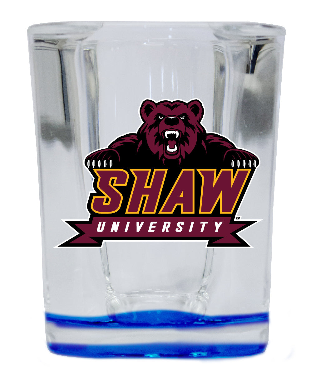 Shaw University Bears 2 Ounce Shot Glass Square Officially Licensed Collegiate Product Image 3