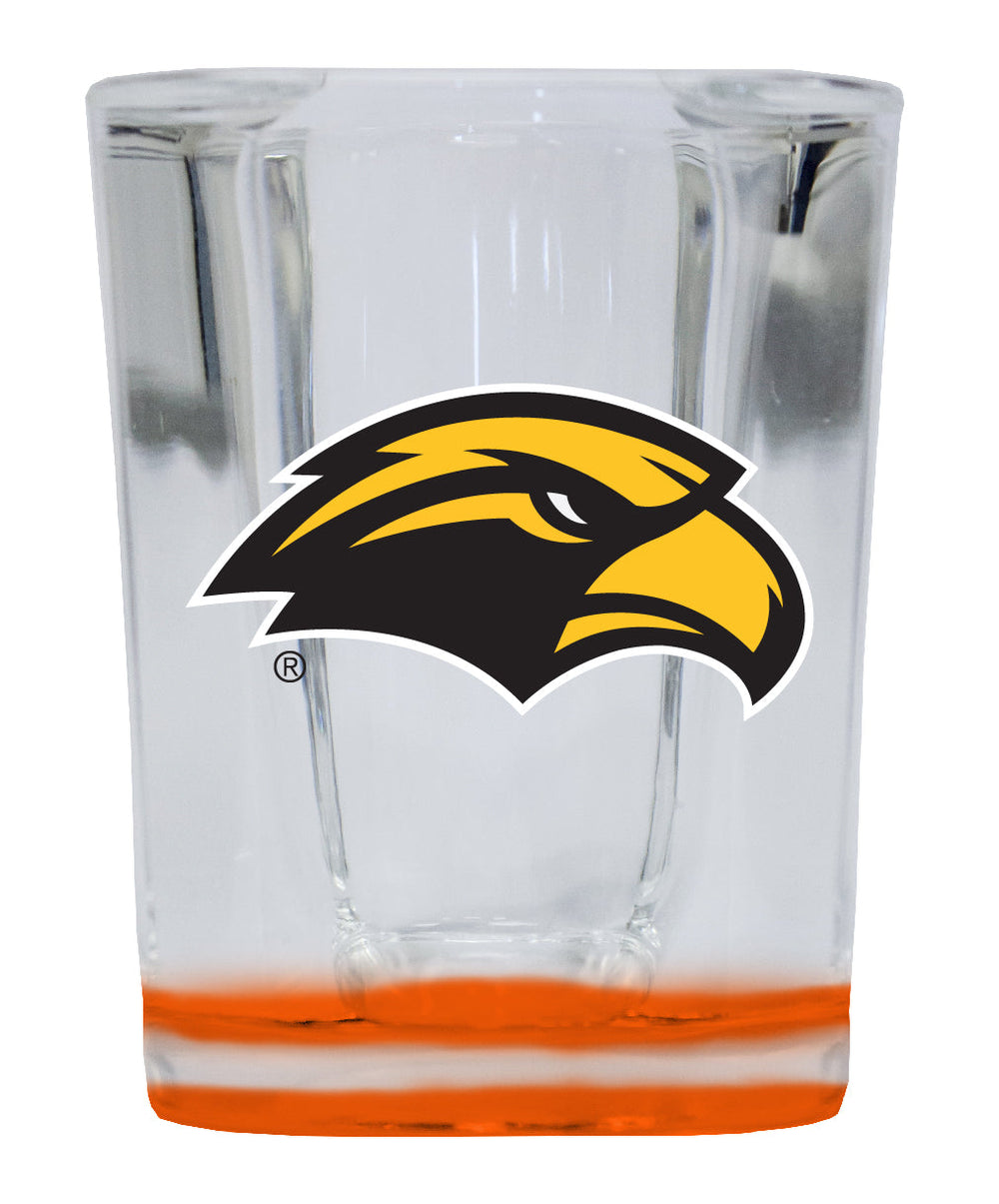 Southern Mississippi Golden Eagles 2 Ounce Shot Glass Square Officially Licensed Collegiate Product Image 2