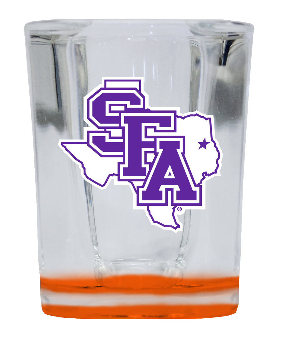 Stephen F. Austin State University 2 Ounce Shot Glass Square Officially Licensed Collegiate Product Image 1