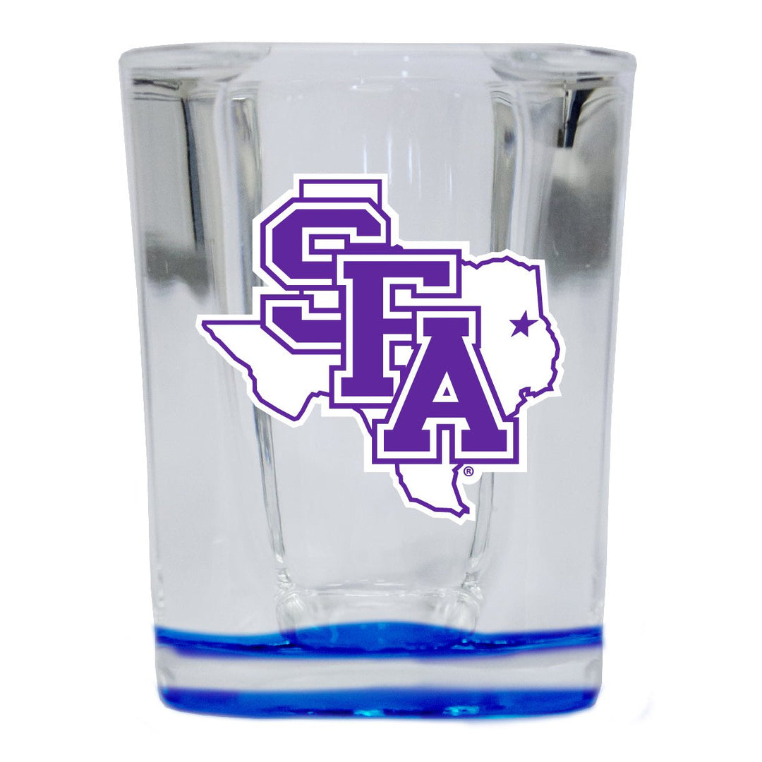 Stephen F. Austin State University 2 Ounce Shot Glass Square Officially Licensed Collegiate Product Image 1