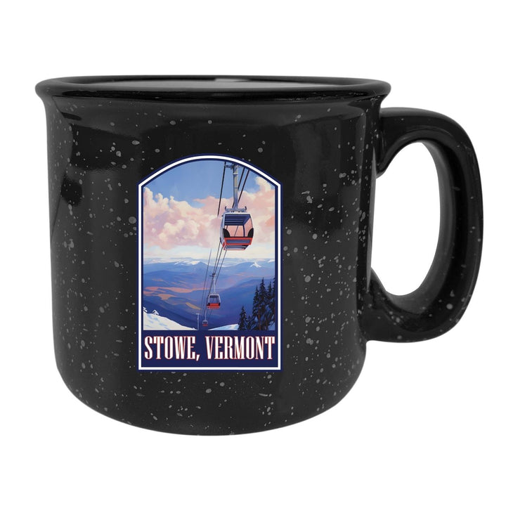 Stowe Mountain Vermont Design B Souvenir 16 oz Ceramic camping mug Image 7