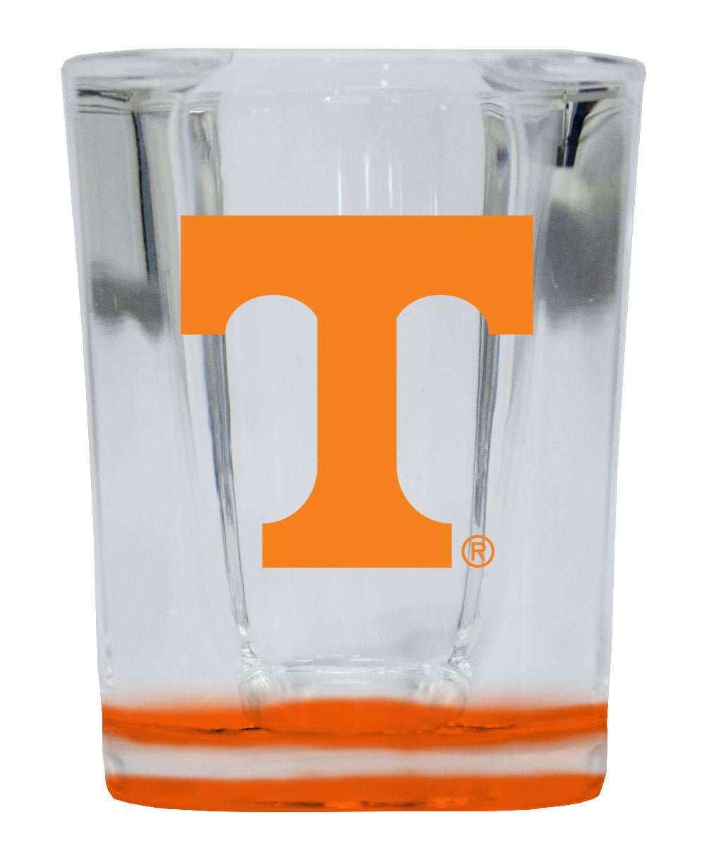 Tennessee Knoxville Volunteers 2 Ounce Shot Glass Square Officially Licensed Collegiate Product Image 1