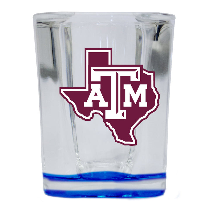 Texas AandM Aggies 2 Ounce Shot Glass Square Officially Licensed Collegiate Product Image 4