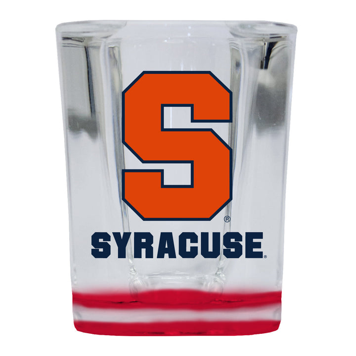 Syracuse Orange 2 Ounce Shot Glass Square Officially Licensed Collegiate Product Image 2