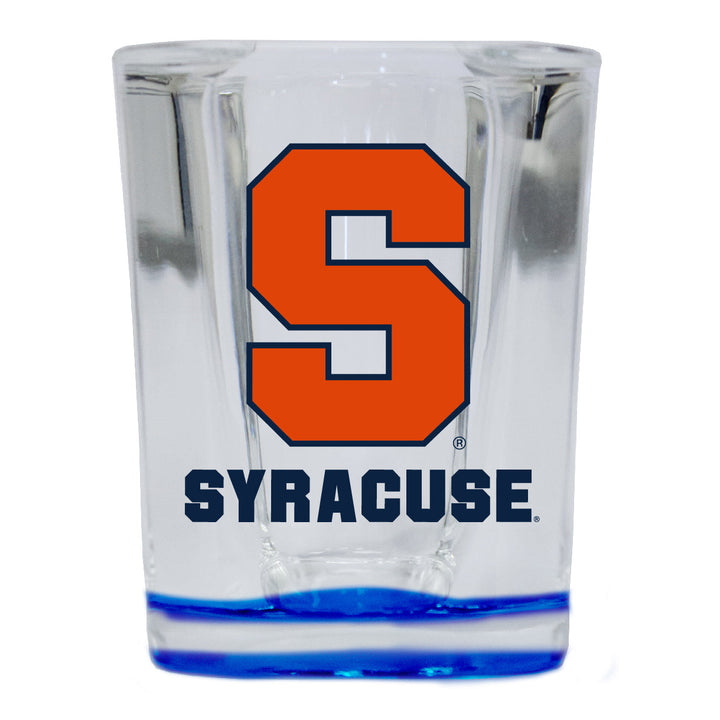 Syracuse Orange 2 Ounce Shot Glass Square Officially Licensed Collegiate Product Image 4