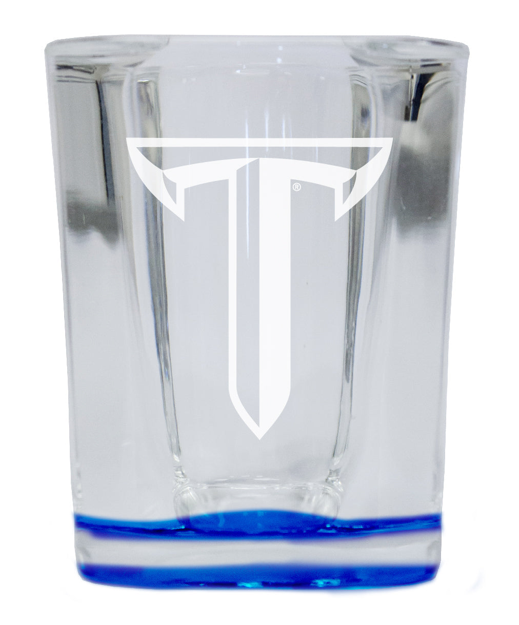 Troy University 2 Ounce Engraved Shot Glass Square Officially Licensed Collegiate Product Image 4