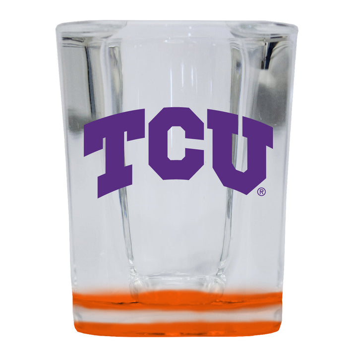 Texas Christian University 2 Ounce Shot Glass Square Officially Licensed Collegiate Product Image 2