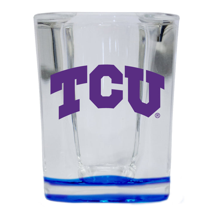 Texas Christian University 2 Ounce Shot Glass Square Officially Licensed Collegiate Product Image 4