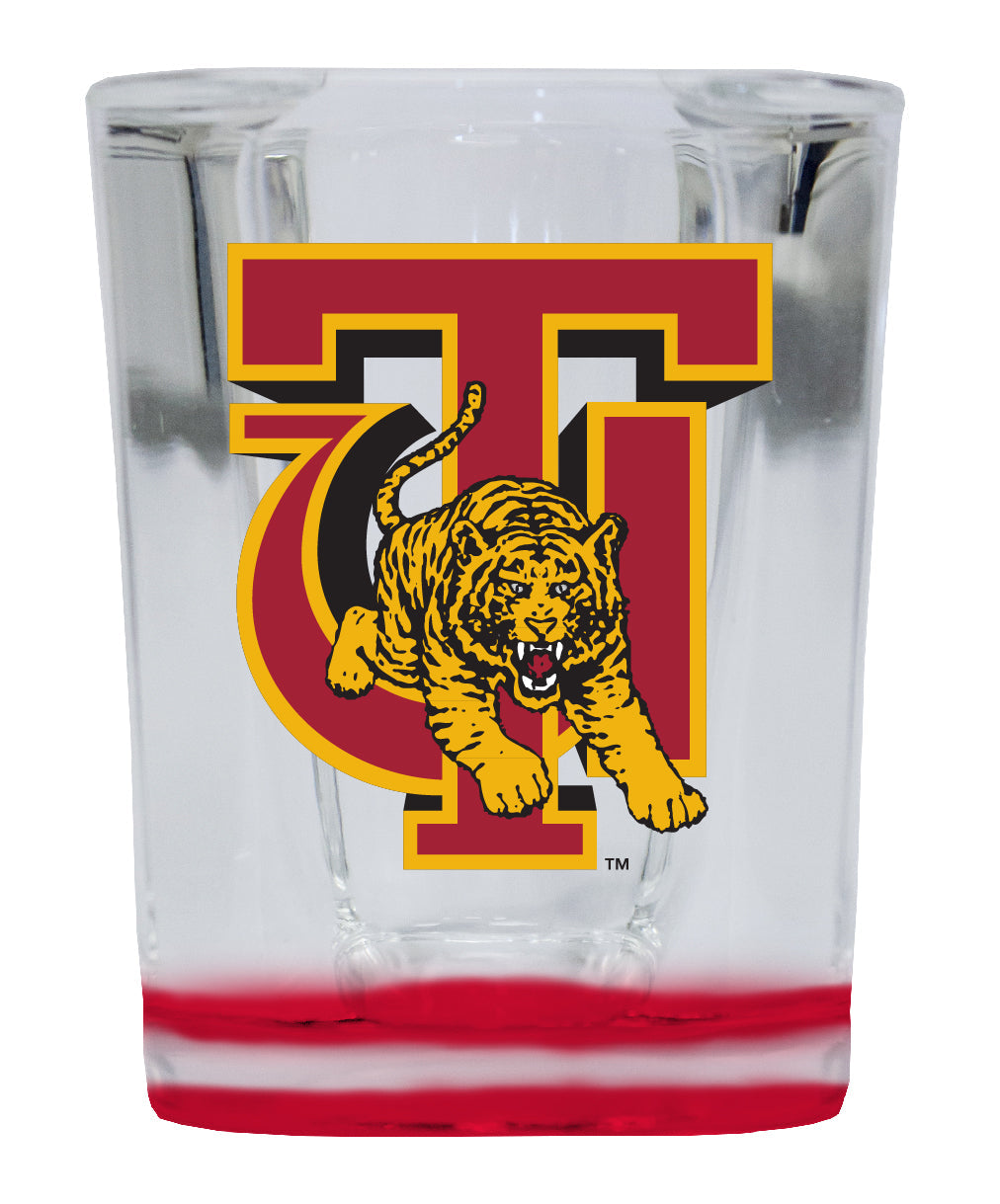 Tuskegee University 2 Ounce Shot Glass Square Officially Licensed Collegiate Product Image 2