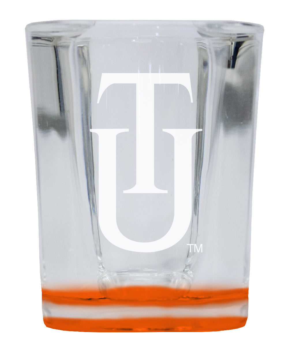 Tuskegee University 2 Ounce Engraved Shot Glass Square Officially Licensed Collegiate Product Image 2