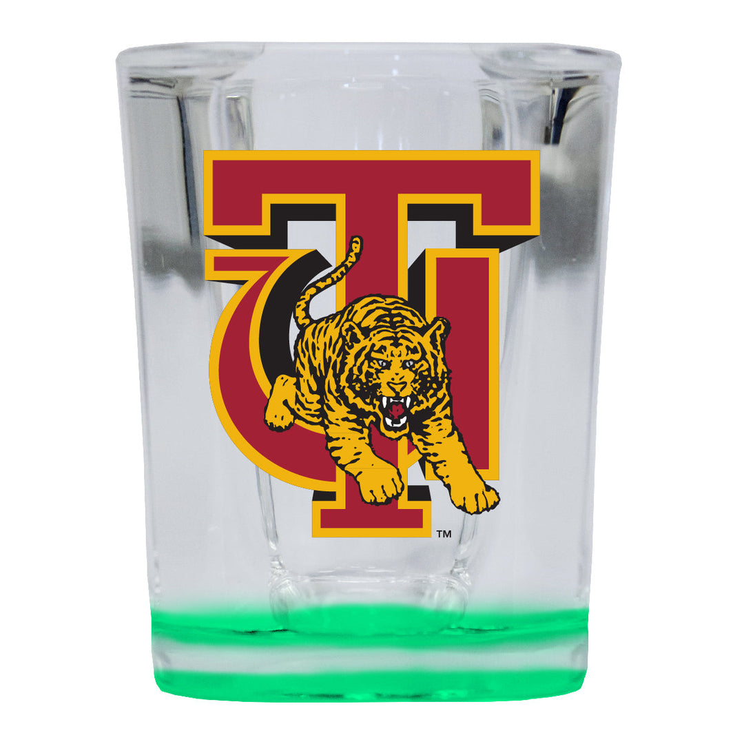 Tuskegee University 2 Ounce Shot Glass Square Officially Licensed Collegiate Product Image 3