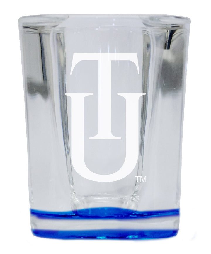 Tuskegee University 2 Ounce Engraved Shot Glass Square Officially Licensed Collegiate Product Image 1