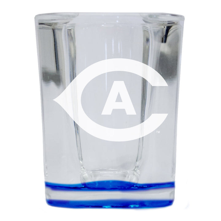 UC Davis Aggies 2 Ounce Engraved Shot Glass Square Officially Licensed Collegiate Product Image 4