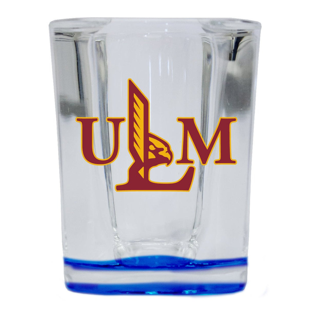 University of Louisiana Monroe 2 Ounce Shot Glass Square Officially Licensed Collegiate Product Image 1