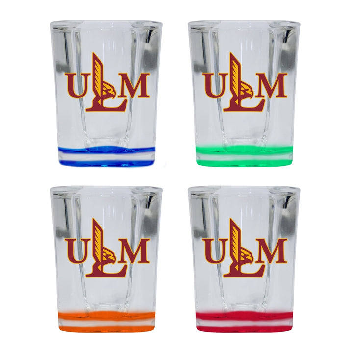 University of Louisiana Monroe 2 Ounce Shot Glass Square Officially Licensed Collegiate Product Image 4