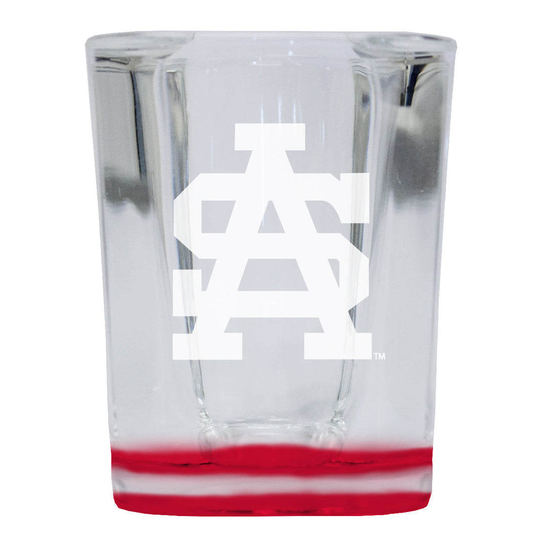 University of South Alabama 2 Ounce Engraved Shot Glass Square Officially Licensed Collegiate Product Image 1