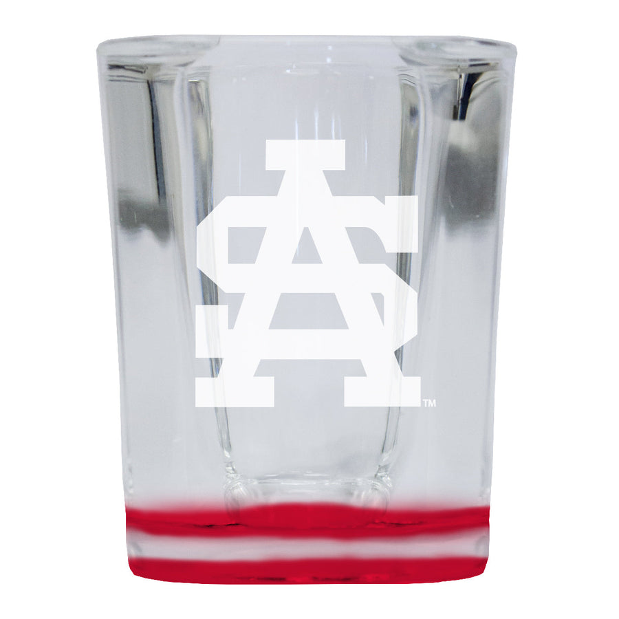 University of South Alabama 2 Ounce Engraved Shot Glass Square Officially Licensed Collegiate Product Image 1