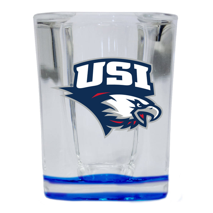 University of Southern Indiana 2 Ounce Shot Glass Square Officially Licensed Collegiate Product Image 4