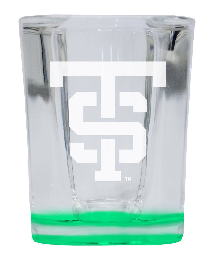 University of St. Thomas 2 Ounce Engraved Shot Glass Square Officially Licensed Collegiate Product Image 1